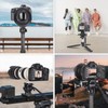 INNOREL F20 Fluid Head,Tripod Pan Tilt Head Mini Pan Metal