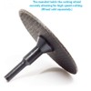 HHIP 3900-6375 Abrasive Cut-Off Wheel Mandrel, 3/8"