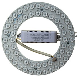 OLYMSTAR 36W LED Light Kit Panel for Ceiling Fan Flush Mount Lights,Retrofit LED Light Engine Upgrade PCB Light Board, 3 Color Temperature