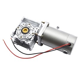 110V AC Worm Gear Motor 180W with Speed Controller for DIY Robot Rotating Table Door Lock Curtain Machine