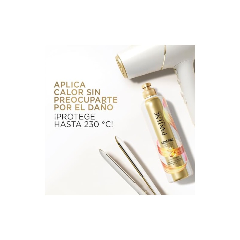 Pantene Crema para peinar termoprotectora Keratina 300 ml