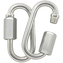 6 PCS 304 Stainless Steel Quick Link Hooks