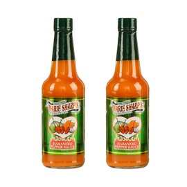 Marie Sharp’s Mild Habanero Pepper Sauce, 10 oz – Belizean Hot Sauce with a Gentle Kick – All-Natural, Gluten-Free (Pack of 2)