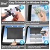Sfee Car Window Shades for Baby-2 Pack Retractable Side Window