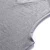 Y2Y2 Men's Sleeveless V-Neck T-Shirt, White, Big and Tall 4XL