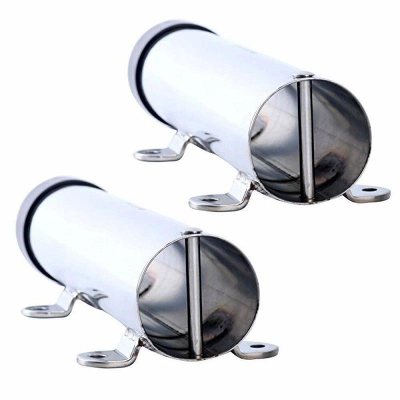 Amarine Made 2Pcs Boat Fishing Rod Holder Stainless Steel Side