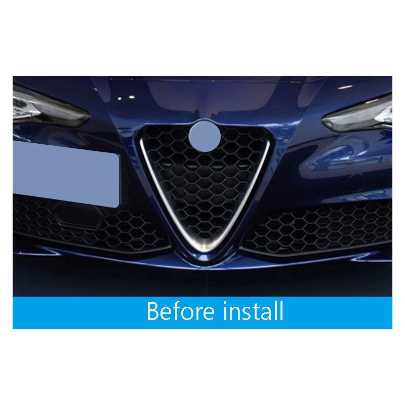 car-attention For 2017-2024 Alfa Romeo Stelvio Real Carbon Fiber V