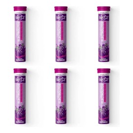 Electrolitos Eferv. 6 Pack Sabor Uva