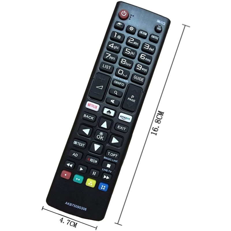 Replacement Remote Control for LG AKB75095308