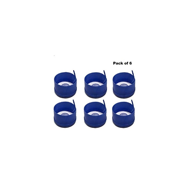 AquaNation BPA Free Non-Spill Reusable Water Bottle Caps for 3