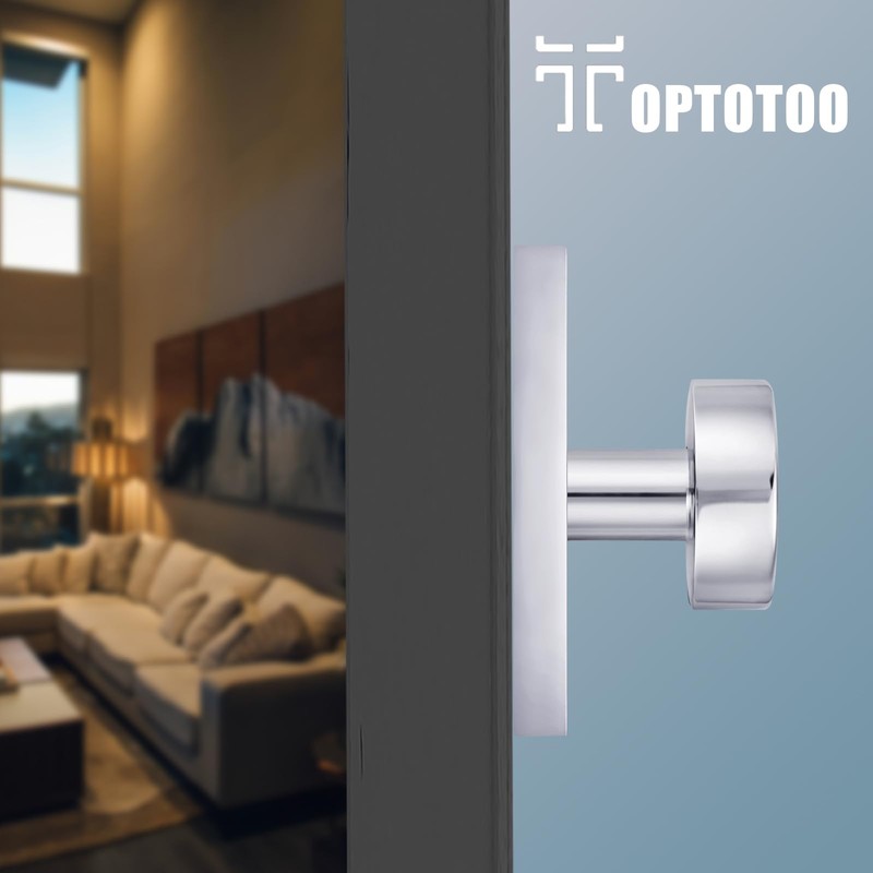 ToPToToo Dummy Door Knobs Interior, Inactive Door Knobs for Closet,