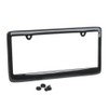 100% Real Carbon Fiber License Plate Frame Gloss Finish -