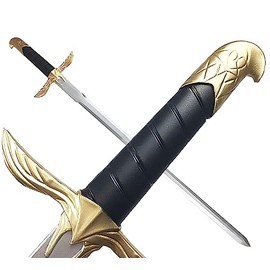 Assassins Foam Sword Prop, 35.5" Realistic Medieval Assassin Fantasy Weapons, Altair Blade Practice, Cosplay and Costume
