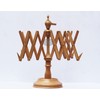 Wooden Umbrella Swift Yarn Winder Table Yarn Beech Wool Winder