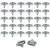 Pack of 30 Reinforced Connection Clamps, Reinforced Joint Clamp for