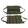 Car Back Seat Tool Storage Bag Canvas Garden Foldable Roll