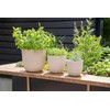 Capi Europe - Flower Pot Ball Groove 'Made with' Metallic