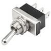 Heschen Metal Toggle Switch Flick Flip, KN3D-102, 12V 25A, ON/ON,