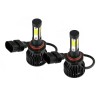 IRONWALLS 4-side 9005 LED Bulbs Headlight High or Low beam