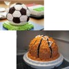Accessotech Sports Ball Set Create 3D Cake Tennis Basket Football