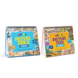 Picture Book and Emotion Cards, Picture Stories SEL Story Cards, Homeschooling, Autism Activities, Educational Busy Book for Preschool Activities (Picture This 1 & 2)