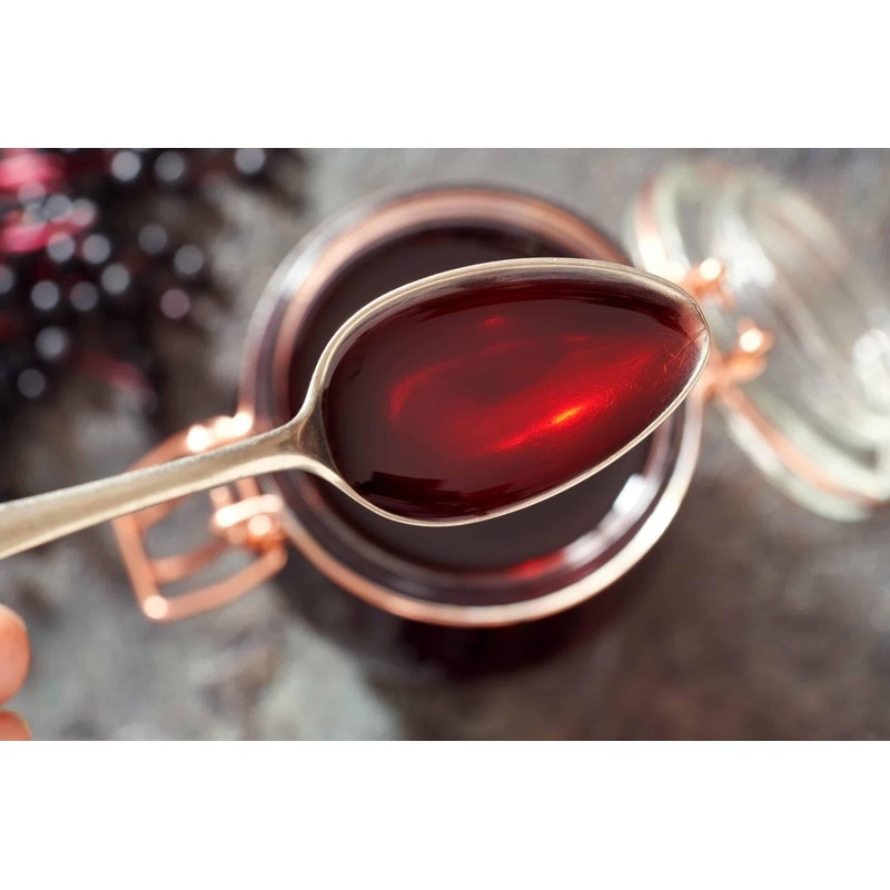 Big Pete's Elderberry Immune Syrup with Aronia-Cold Pressed, Never Dried,