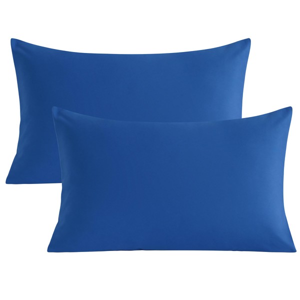 Organictune Pillow Cases Queen Size Set of 2 Microfiber Pillowcases