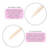 INLAQ® Orange Wood Cuticle Sticks - The Professional Tool for