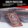 Strategic Fit Premium Snug Fit Clear Card Sleeves for Games