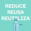 Tupperware Botella De Agua Aquavibe Motivacional 1.2l Azul