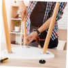 TEHAUX 1set Nonslip Furniture Leg Pads Adjustable Vibration Shock Absorbers