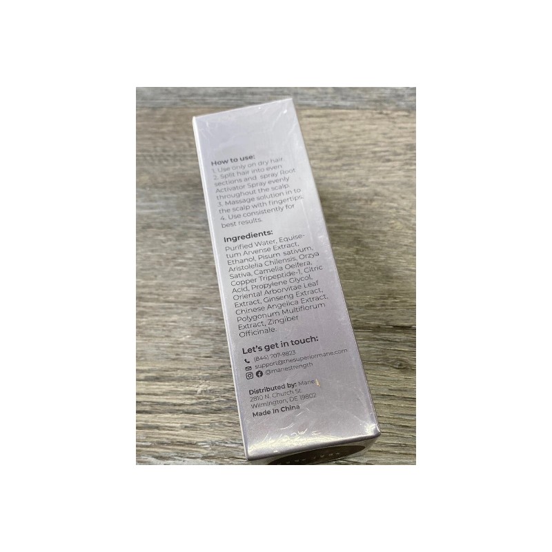 Mane Root Activator Spray Hair Loss Expires Oct. 2025 New