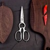 JARVISTAR Multi-Purpose Kitchen Scissors 21 cm, Sharp Scissors Kitchen Forged,
