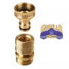GORILLA EASY CONNECT Locking Garden Hose Quick Connect Fittings. ¾