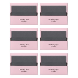 [varuza] Biodegradation Natural Hemp Face Oil Blotting Paper with Mirror Case and Refills (600 Count (Refills Only), BAMBOO CHARCOAL)