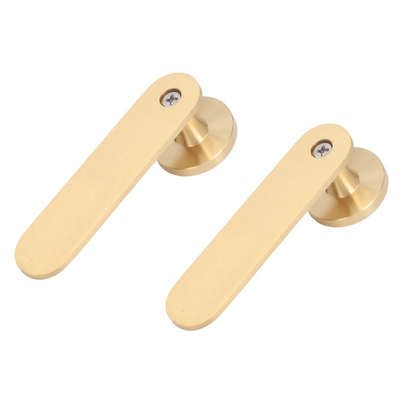 2Pcs Towel Hook Brass Clothes Coat Robe Hanger for Bathroom