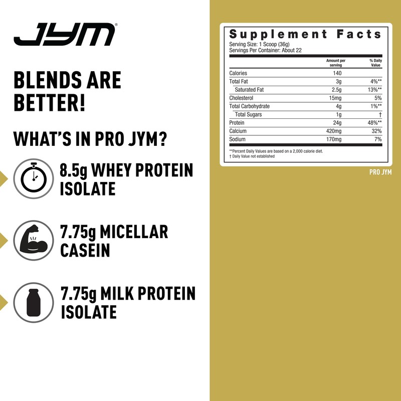 Pro JYM Chocolate Peanut Butter Protein Powder - Whey Protein