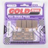 Brake Pad Gold Fren 301 S33 Racing Caliper Motorbike 4