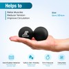Beenax Peanut Massage Ball - Double Lacrosse Ball - Perfect
