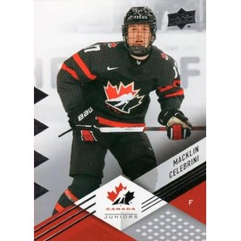 2024 Upper Deck Canada Hockey #11 Macklin Celebrini Rookie Card RC Hockey Card
