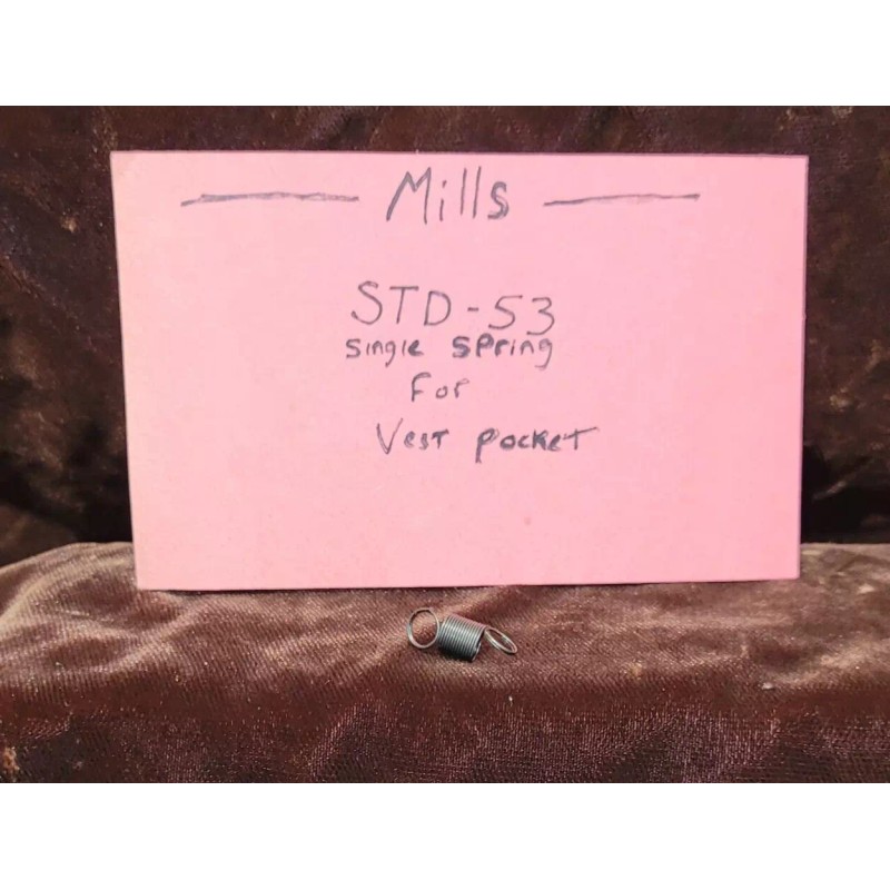MILLS VEST POCKET EXTENSION SPRING FOR SLOT MACHINE STD 53