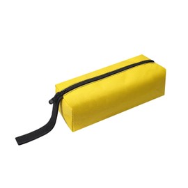 MagiDeal Tool Bag Waterproof Zipper Pouch Multifunctional Tool Pouch Organizer Bag for Screwdriver Small Tools Drill Bit DIY, Yellow