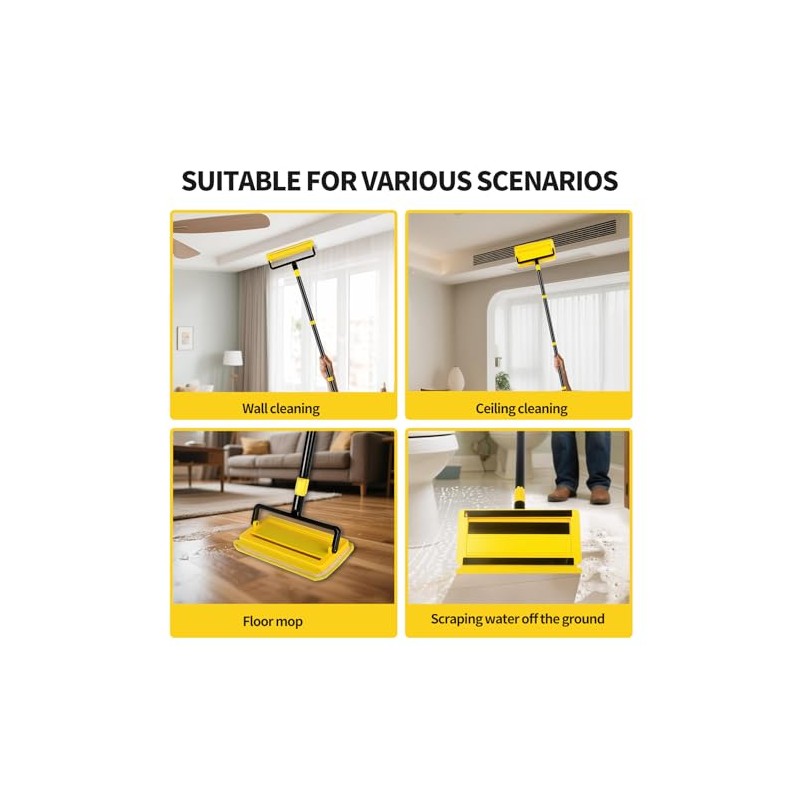 Multi-Functional High Ceiling Fan Cleaning Tool Set