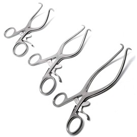 3 Pcs Gelpi Retractors 3.5", 5.5", 7" Sharp Points Surgical Veterinary Premium Instruments