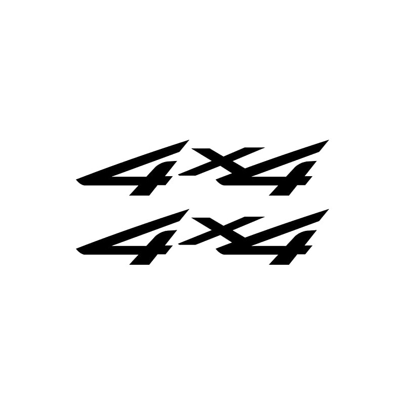 Aftermarket Replacement for Matte Black 2002-2007 4x4 Decals for Ford