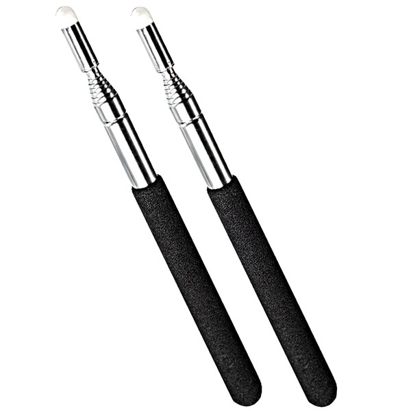 SIJIANKE2 Pack Telescopic Teachers Pointer,Teaching Pointer,Hand Pointer Extendable Telescopic Retractable