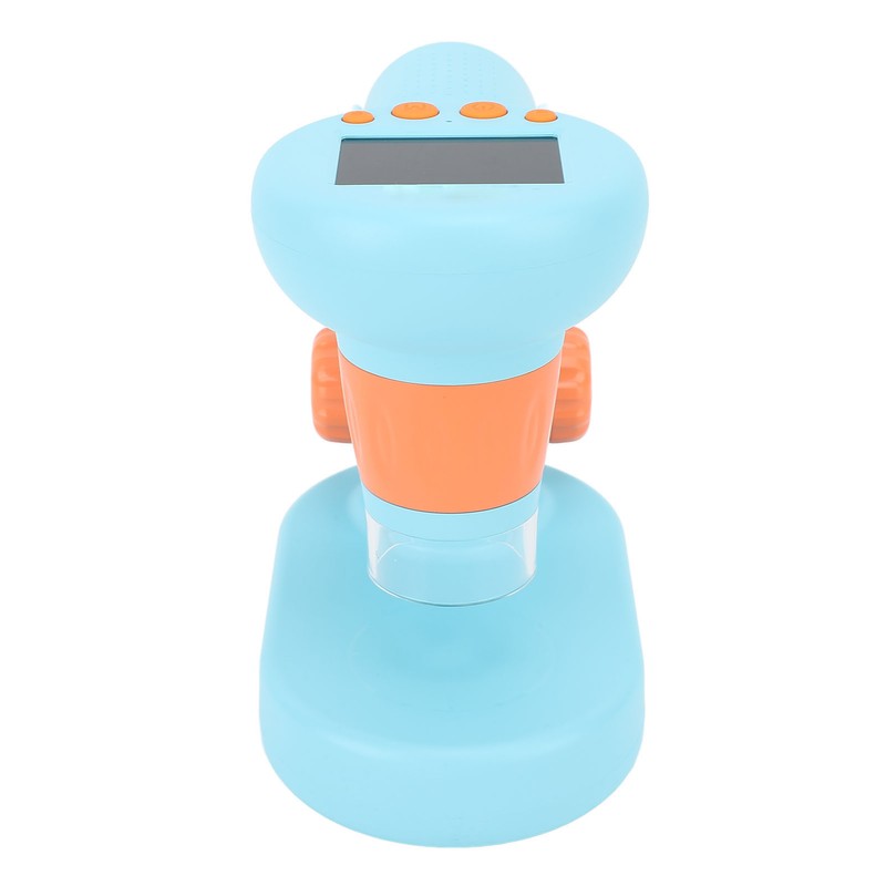 Kids Microscope with 8 LEDs IPS Eye Protection Screen 100X‑800X