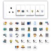 Gimly Switch Board Stickers - 320 pcs Self Adhesive, Stylish