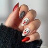 Glamnetic Fright Night Press-On Nail Collection:_Ghosted