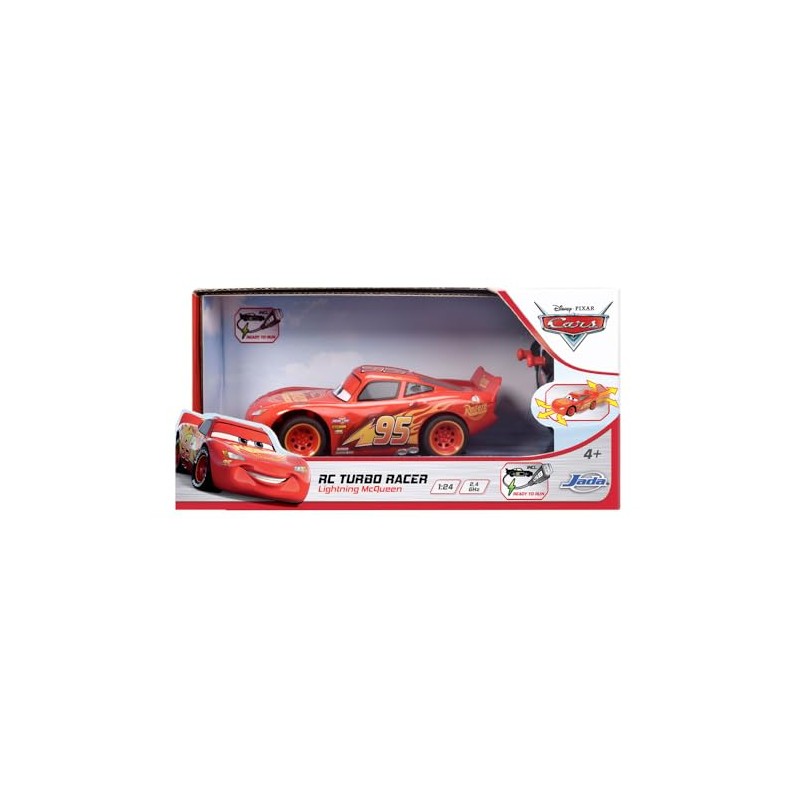 Dickie Toys - Radicomando di Cars Saetta Mc Queen 1:24,